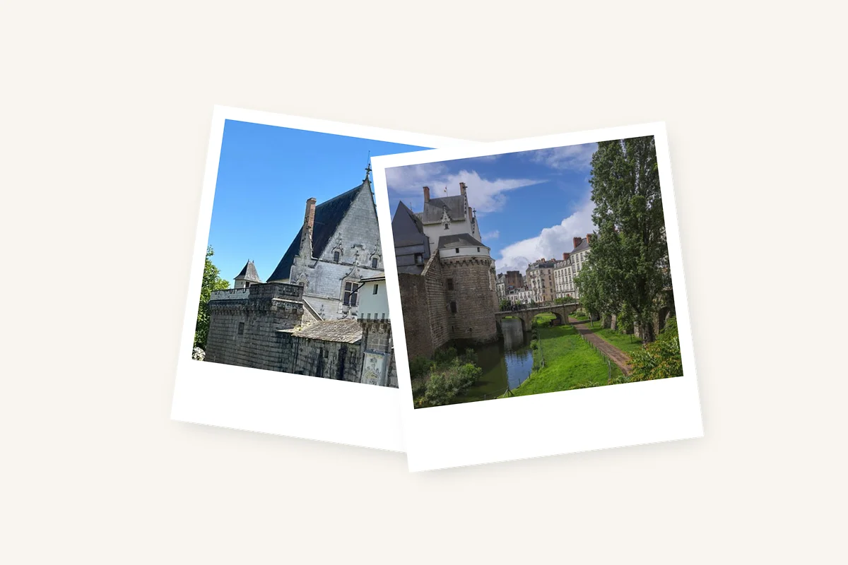 Château des ducs de Bretagne Nantes remparts et douves