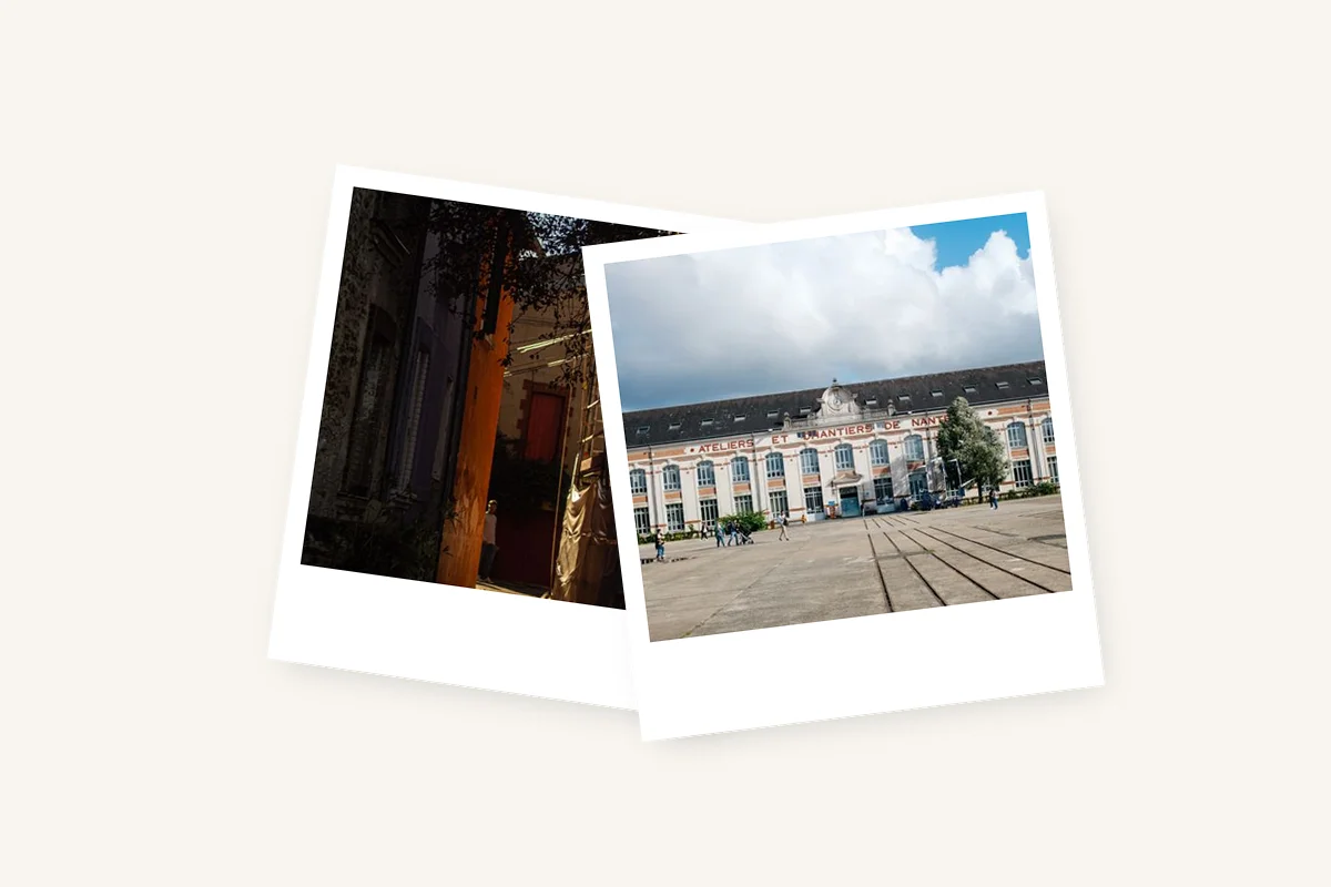 Rues et façades de Nantes, Voyage à Nantes et Ligne Verte