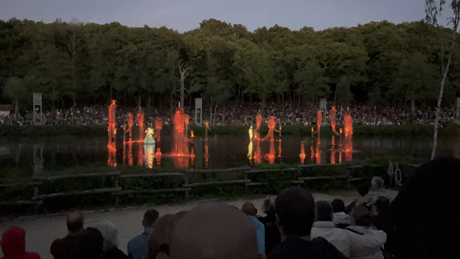 Spectacle nocturne Les Noces de Feu au Puy du Fou