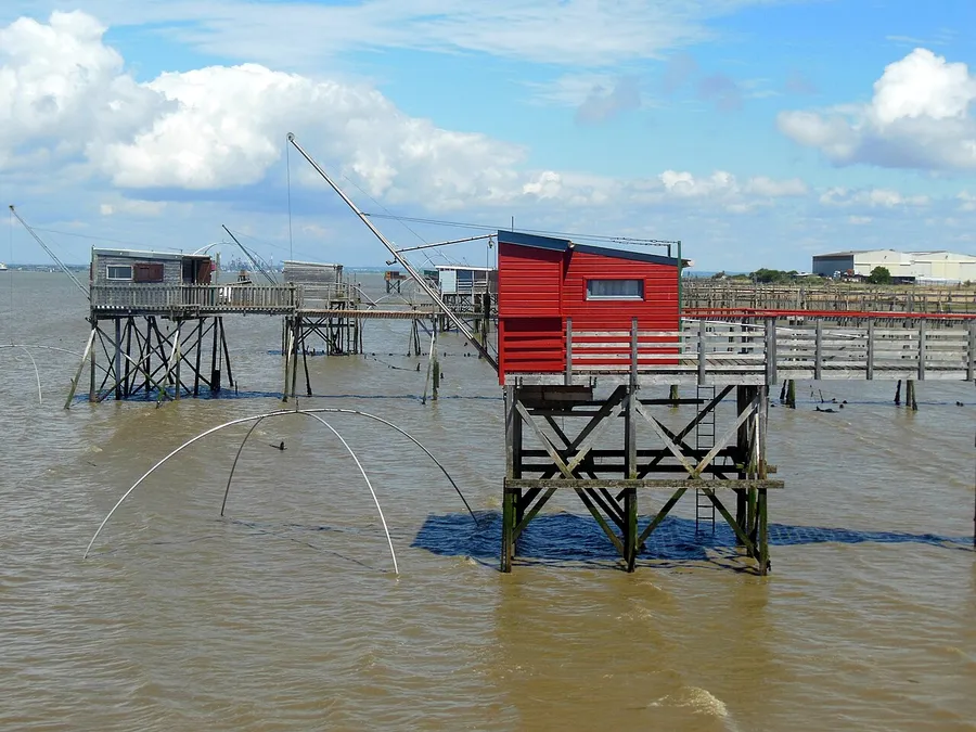 Les pêcheries sur pilotis de Saint-Brevin